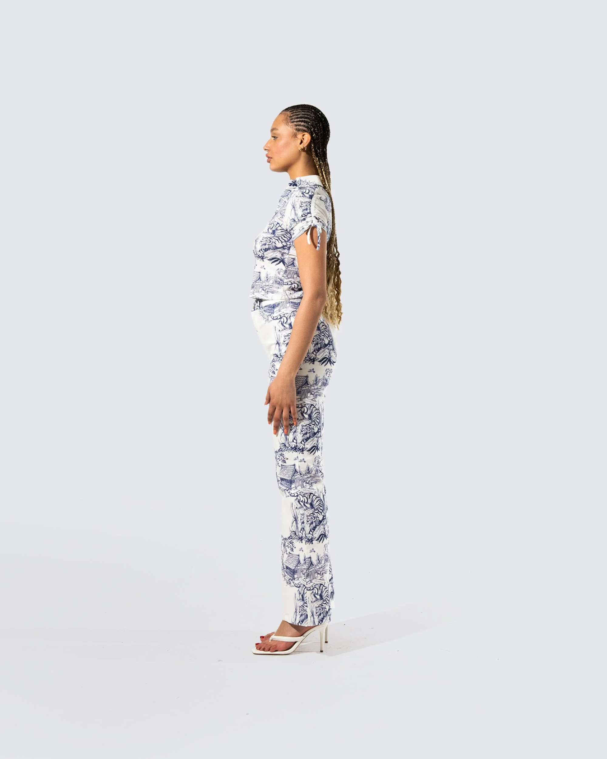 Dawn Tiger Print Top - Image 5